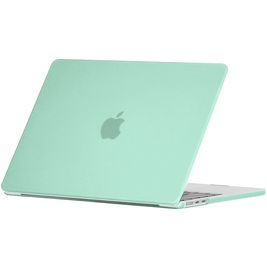 Mobigear Matte MacBook Air 13 Zoll (2022-2025) Hardcase Hülle MacBook Case - Grün - Model A2681 / A3113 / A3240