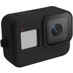 Mobigear Classic GoPro Hero 8 Hülle Flexibles Silikon - Schwarz