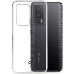 Mobilize Gelly Durchsichtig POCO F5 Hülle Flexibles TPU Backcover - Transparent