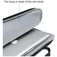 Pofoko A300 Laptop Aktentasche 13 - 14 Zoll Laptoptasche + Handgriff - Charcoal