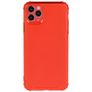 Mobigear Cushion iPhone 12 Pro Max Hülle Flexibles TPU Backcover Stoßfest - Rot