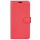 Mobigear Classic Samsung Galaxy M22 Hülle Klapphülle Geldbörse - Rot