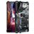 Mobigear Armor Stand Samsung Galaxy S22 Ultra Hülle Hardcase Backcover Stoßfest mit Ständer - Blau