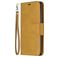 Mobigear Excellent Xiaomi Redmi Note 8 Pro Hülle Klapphülle Geldbörse - Cognac