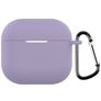 Mobigear Colors Apple AirPods 4 Hülle Flexibles Silikon - Lila