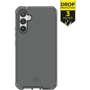ITSkins SpectrumClear-R Samsung Galaxy A34 Hülle Flexibles TPU Backcover Stoßfest - Smoke