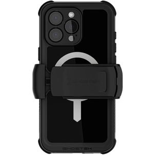 Ghostek Nautical Belt iPhone 16 Pro Max Wasserdicht MagSafe Hülle Hardcase Backcover Stoßfest - Schwarz