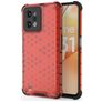 Mobigear Honeycomb Realme C31 Hülle Hardcase Backcover Stoßfest - Rot