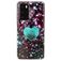 Mobigear Marble Huawei P40 Hülle Flexibles TPU Backcover - Green Love