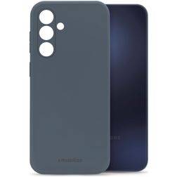 Mobilize Rubber Gelly Samsung Galaxy A15 Hülle Flexibles TPU Backcover - Matt Blue