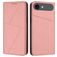 Mobigear Frosted Flip iPhone Air Klapphülle Portemonnaie - Pink