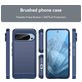 Mobigear Brushed Slim Google Pixel 9 Pro Hülle Flexibles TPU Backcover - Blau