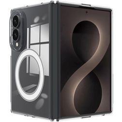 Mobigear Crystal Transparent Samsung Galaxy Z Fold 8 MagSafe Hardcase Backcover - Transparent