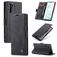 CaseMe 013 Samsung Galaxy Note 10 Klapphülle Portemonnaie - Schwarz