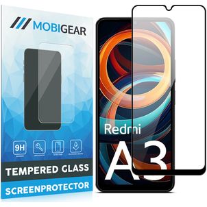 Mobigear Premium Xiaomi Redmi A3 Panzerglas Gehärtetes Glas Displayschutz - Hüllenfreundlich