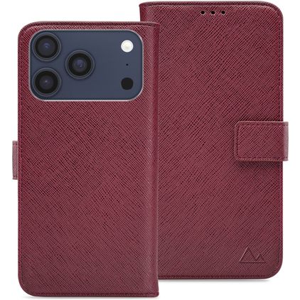 My Style Flex Wallet iPhone 17 Pro Hülle Klapphülle Geldbörse - Bordeaux