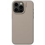 Nudient Base iPhone 15 Pro Max Silikon Hülle Backcover - Stone Beige