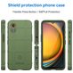 Mobigear Rugged Shield Samsung Galaxy Xcover 7 Hülle Flexibles TPU Backcover Stoßfest - Grün