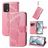 Mobigear Butterfly Realme GT Master Edition Klapphülle Portemonnaie - Pink