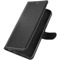 Mobigear Classic Xiaomi Redmi Note 9S Hülle Klapphülle Geldbörse - Schwarz