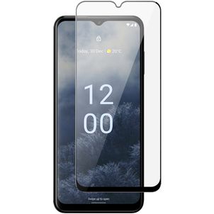 Mobigear Premium Nokia G60 5G Panzerglas Gehärtetes Glas Displayschutz - Hüllenfreundlich - Schwarz