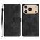Mobigear Butterfly iPhone 17 Pro Hülle Klapphülle Geldbörse - Schwarz
