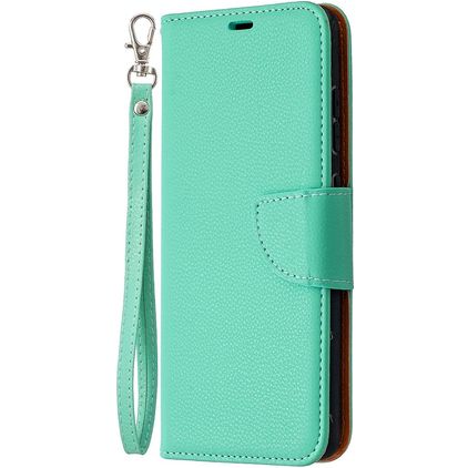 Mobigear Excellent Samsung Galaxy S20 FE Klapphülle Portemonnaie - Türkis