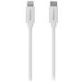 Mobilize USB-C auf Apple Lightning MFI Kabel 1 Meter - Weiß