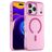 Mobigear Shockproof iPhone 17 Pro Max MagSafe Hülle Hardcase Backcover - Pink