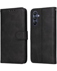 Mobigear Wallet Samsung Galaxy A17 Hülle Klapphülle Geldbörse - Schwarz