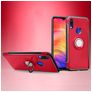 Mobigear Armor Ring Xiaomi Redmi 7 Hülle Hardcase Backcover Stoßfest mit Ringhalter - Rot