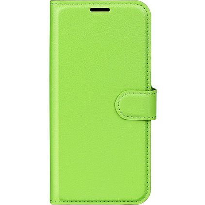 Mobigear Classic OnePlus 10 Pro Hülle Klapphülle Geldbörse - Grün