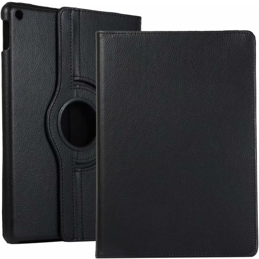 Mobigear DuoStand iPad 7 (2019) Hülle Drehbare Klapphülle - Schwarz