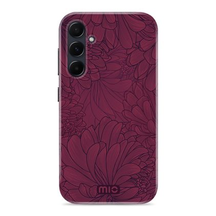 MIO Samsung Galaxy A55 MagSafe Hülle Hardcase Backcover - Berry Blooms