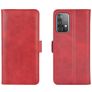 Mobigear Slim Magnet Samsung Galaxy A52 Hülle Klapphülle Geldbörse - Rot
