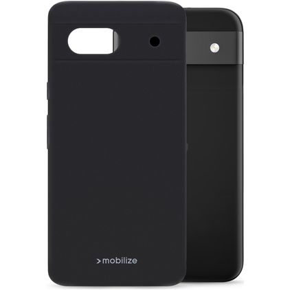 Mobilize Rubber Gelly Google Pixel 8a TPU (flexibel) Backcover - Matt Black