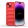 Mobigear Bumpy iPhone 15 Plus Hülle Flexibles TPU Backcover - Rot