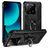 Mobigear Armor Ring Xiaomi 13T Pro Hülle Hardcase Backcover Stoßfest mit Ringhalter - Schwarz