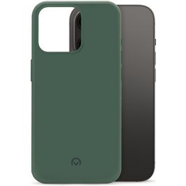Mobilize Rubber Gelly iPhone 14 Pro Hülle Flexibles TPU Backcover - Matt Green