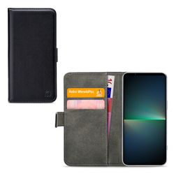 Mobilize Classic Gelly Wallet Sony Xperia 5 V Hülle Klapphülle Geldbörse - Schwarz