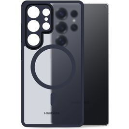 Mobilize Hybrid Samsung Galaxy S25 Ultra MagSafe Hülle Hardcase Backcover Stoßfest - Blau