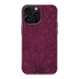 MIO iPhone 16 Pro MagSafe Hülle Hardcase Backcover - Berry Blooms