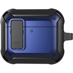Mobigear Bumblebee Apple AirPods 4 Hardcase Hülle - Marineblau