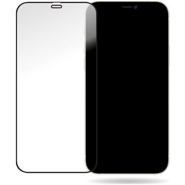 Mobilize Premium iPhone 12 Pro Panzerglas Gehärtetes Glas Displayschutz - Hüllenfreundlich - Schwarz