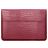 Mobigear Envelope Croco Laptop Sleeve 15 - 16 Zoll Laptop Hülle - Rot