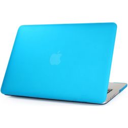 Mobigear Matte MacBook Pro 13 Zoll (2012-2015) Hardshell Hülle Laptop Cover MacBook Case - Blau - Modell A1425 / A1502