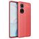 Mobigear Luxury HONOR 50 Hülle Flexibles TPU Backcover - Rot