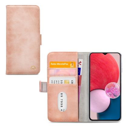 Mobilize Elite Gelly Samsung Galaxy A13 4G Klapphülle Portemonnaie - Soft Pink