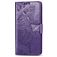 Mobigear Butterfly iPhone 11 Klapphülle Portemonnaie - Lila