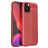 Mobigear Luxury iPhone 12 Pro Max Hülle Flexibles TPU Backcover - Rot